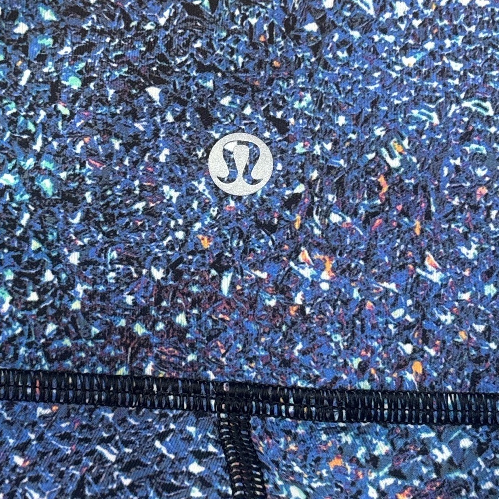 Lululemon Wunder Under Pant 30" Size 4 In Strive Multi Black - Picture 4 of 6